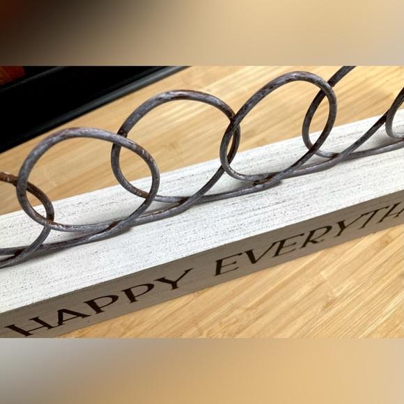 Happy Everything Card Holder Card Stand Card Organizer Cottagecore Holiday Decor - Picture 5 of 13